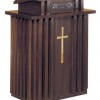 2050 Wood Pulpit from Woerner Industries