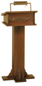 6020 Church Lectern from Woerner Industries