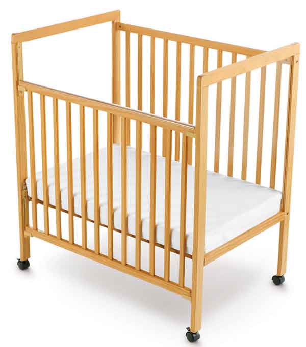 Foundations Slatted Church Nursery Crib Church Furniture Partner