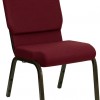 Hercules Burgundy Church Chair