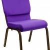 Hercules Purple Worship Chair