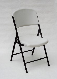 Correll RC-600 Folding Chair in Grey