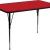 30" x 60" Rectangle Activity Table