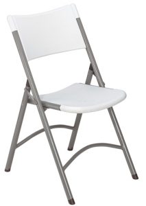 NPS 600 Series Folding Chair in Speckled Grey