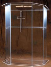 Woerner 3350 Acrylic Pulpit