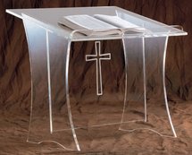 Woerner 3310 Acrylic Table Top Lectern for Churches