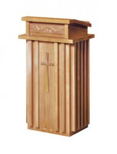 2020 Wood Lectern for Churches from Woerner