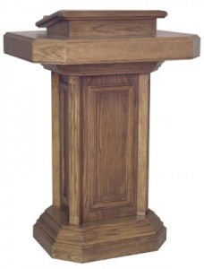 355 Pedestal Pulpit for Churches
