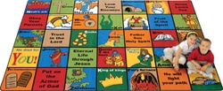 Carpets for Kids - Bible Basics Faith Based Play Mat (Small)