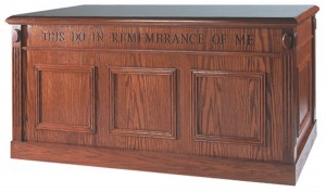 32" Communion Table from Imperial Woodworks