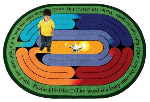 Joy Carpet's Pathway of Light Rug