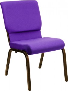 Hercules Purple Worship Chair