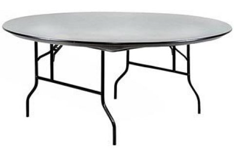 Midwest Folding R72NLW Round Folding Table