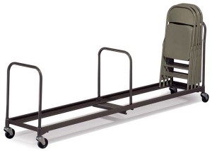 CC72 - 76" Long Chair Cart