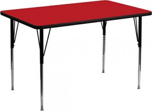 30" x 60" Rectangle Activity Table