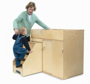 Step-Up Changing Table from Whitney Brothers