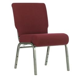Maroon Burgundy Church Chairs in AW-16 Fabric Special Offer!