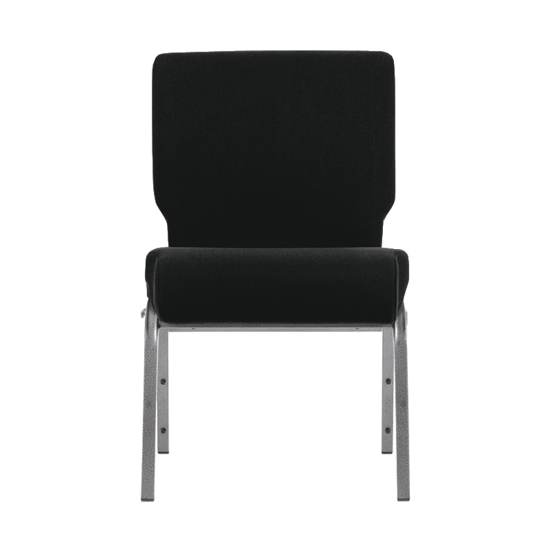 Sale:  AW-21 Black Fabric Discount Church Chairs!