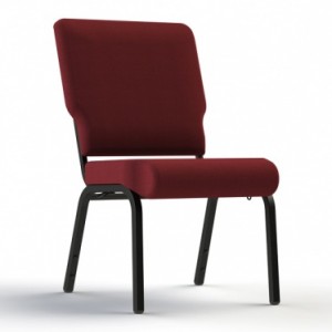 Maroon Church Chair from Comfortek