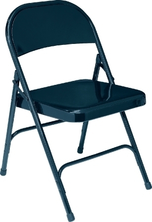 Model 54 Char-Blue NPS Folding Chair Now $14.98!