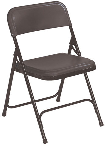 NPS 810 (800 Series) Black-on-Black Folding Chair Sale