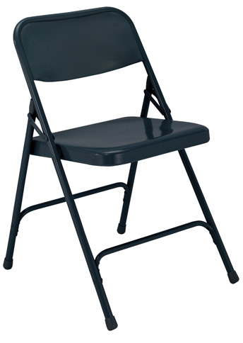NPS 204 Navy Blue Steel Folding Chair Sale