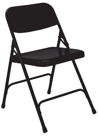 NPS 210 Black Steel Folding Chair Sale