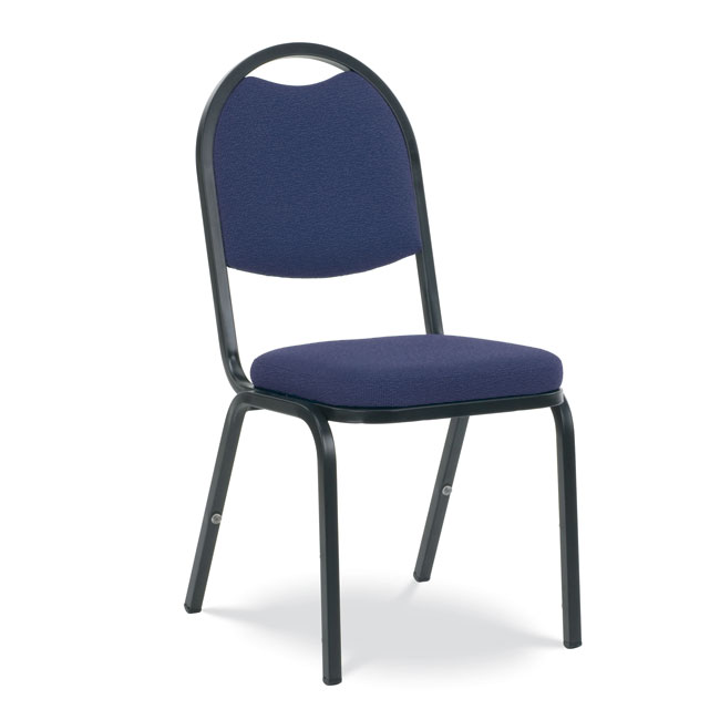 Virco 8915 Blue Upholstered Stack Chair for $99.95