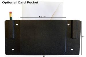 Church Chair Card Holder