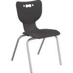 MooreCo Hierarchy 4-Leg Plastic School Chair 18"