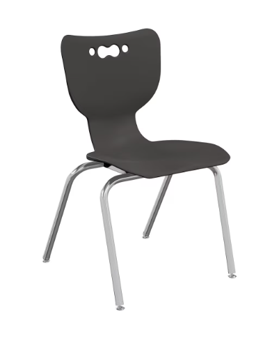 MooreCo Hierarchy 4-Leg Plastic School Chair 18"